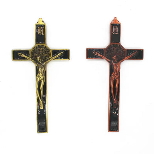 Religious Decorative Cross - Christian Jesus Wall Art